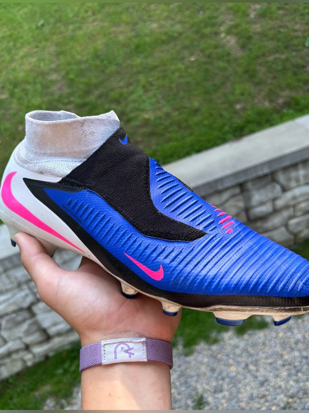 Nike phantom 6 high pro edition FG soccer cleats.